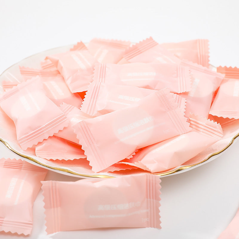 Disposable Compressed Towels Pure Cotton Towels On Business