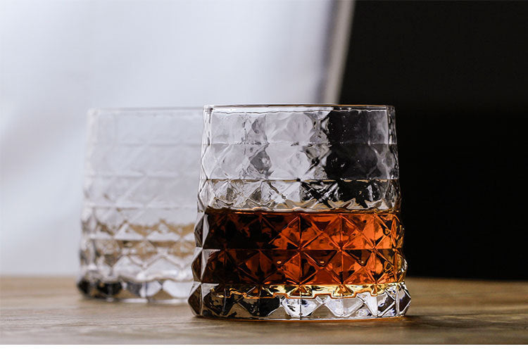 Niche Prism Whiskey Glass Wine Glass PRISM Bar Nordic Ins Wind Light Luxury Glass