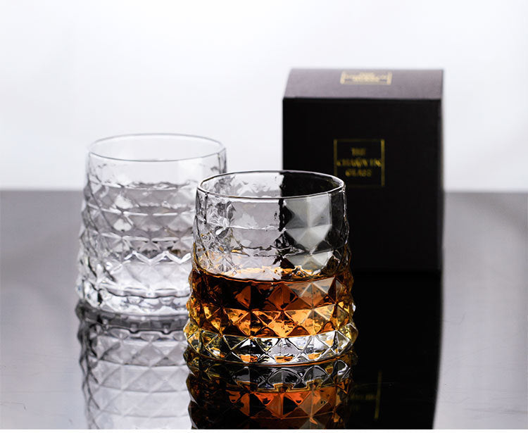 Niche Prism Whiskey Glass Wine Glass PRISM Bar Nordic Ins Wind Light Luxury Glass