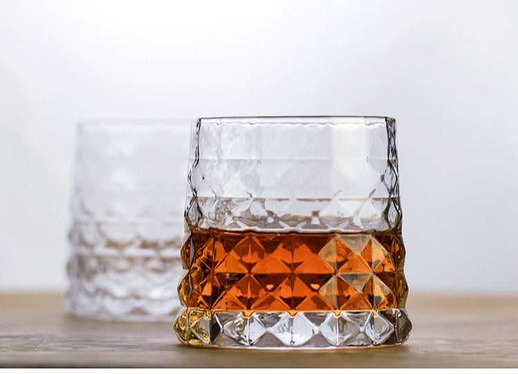 Niche Prism Whiskey Glass Wine Glass PRISM Bar Nordic Ins Wind Light Luxury Glass