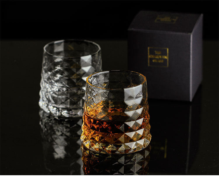 Niche Prism Whiskey Glass Wine Glass PRISM Bar Nordic Ins Wind Light Luxury Glass
