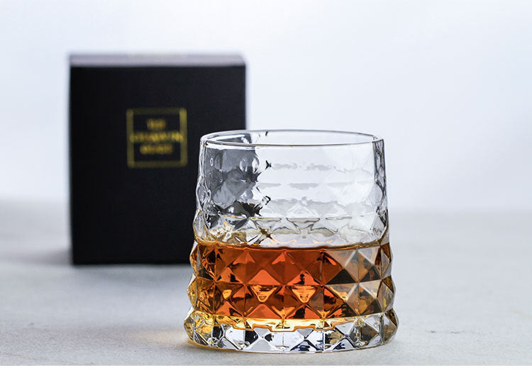 Niche Prism Whiskey Glass Wine Glass PRISM Bar Nordic Ins Wind Light Luxury Glass