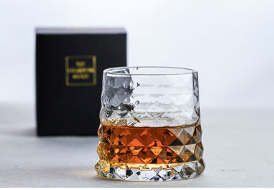 Niche Prism Whiskey Glass Wine Glass PRISM Bar Nordic Ins Wind Light Luxury Glass