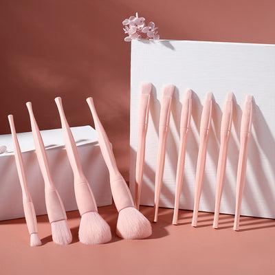 Makeup Brush Set 10 Candy Color Eyeshadow