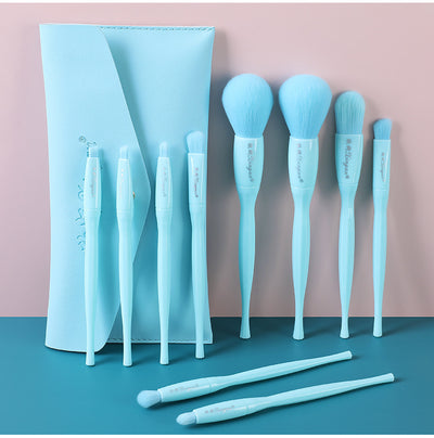 Makeup Brush Set 10 Candy Color Eyeshadow