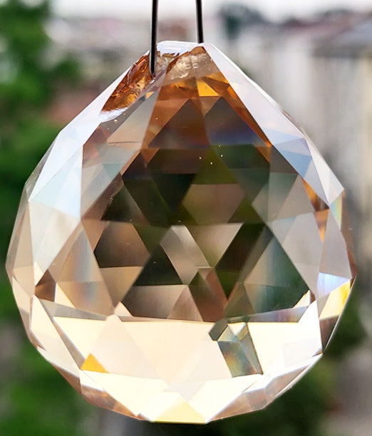 60 MM Crystal Lighting Ball Pendant Set Light Jewelry