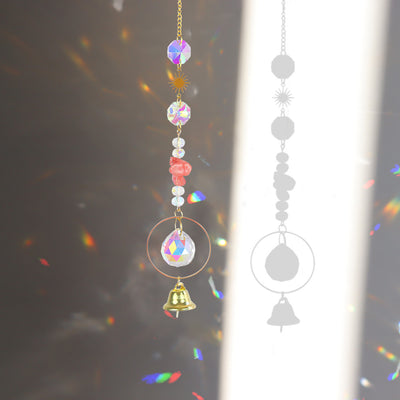 Prism Light And Shadow On Bedroom Wall Decoration