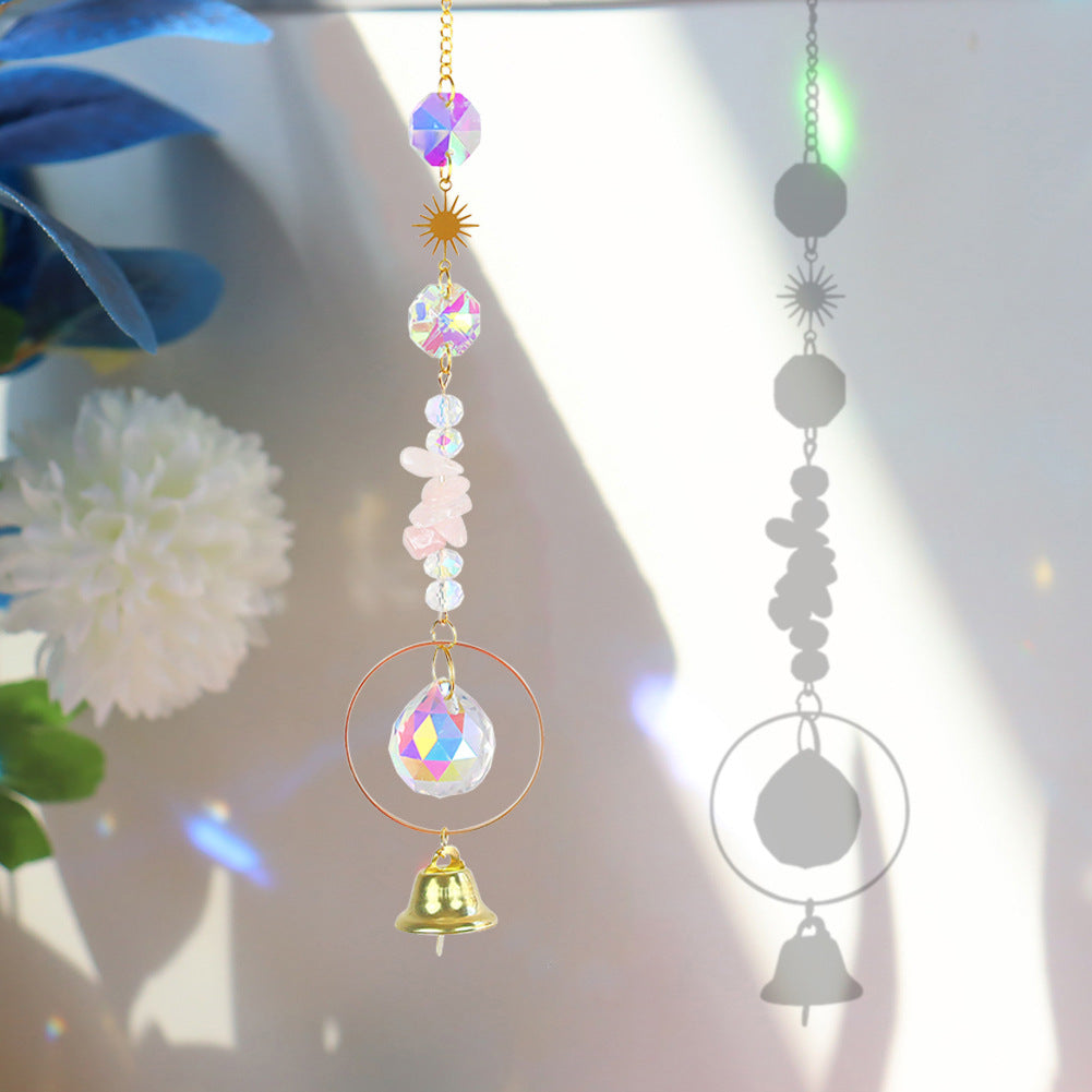Prism Light And Shadow On Bedroom Wall Decoration
