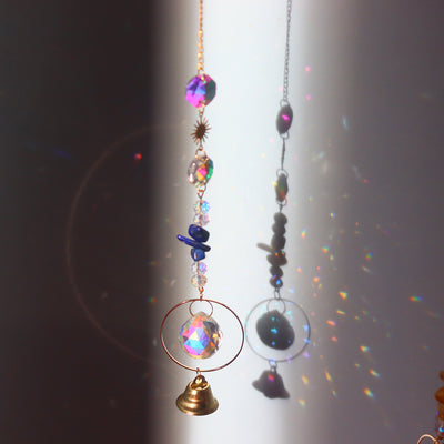 Prism Light And Shadow On Bedroom Wall Decoration