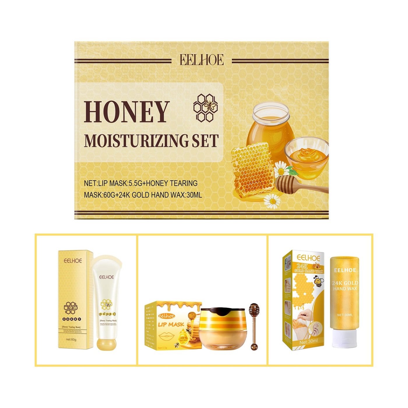 Honey Moisturizing Set