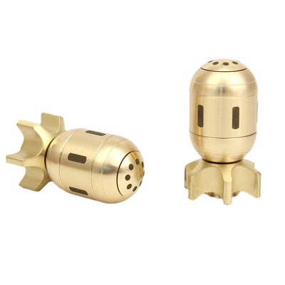 Brass Solid Torpedo Bomb Decompression Ornaments