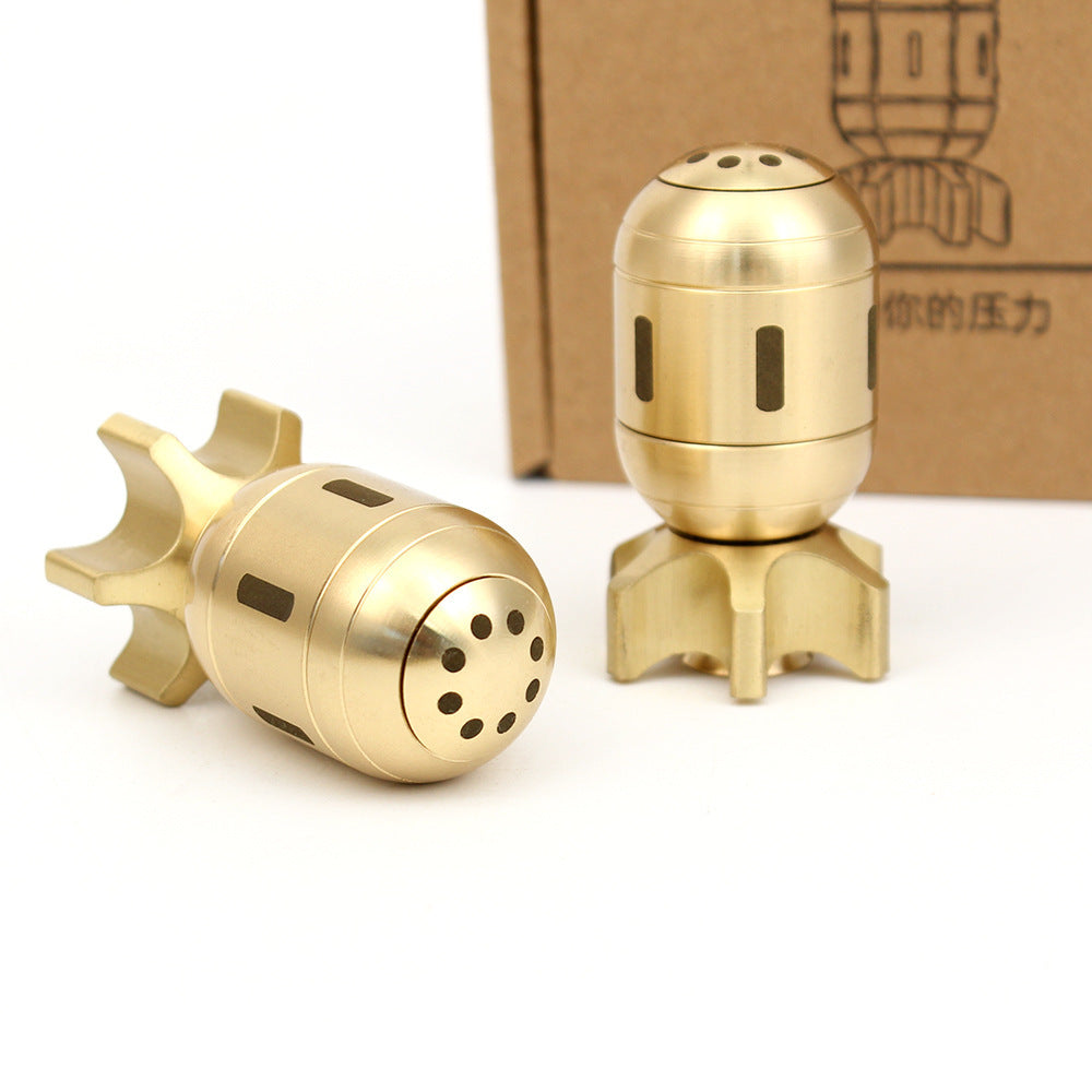 Brass Solid Torpedo Bomb Decompression Ornaments