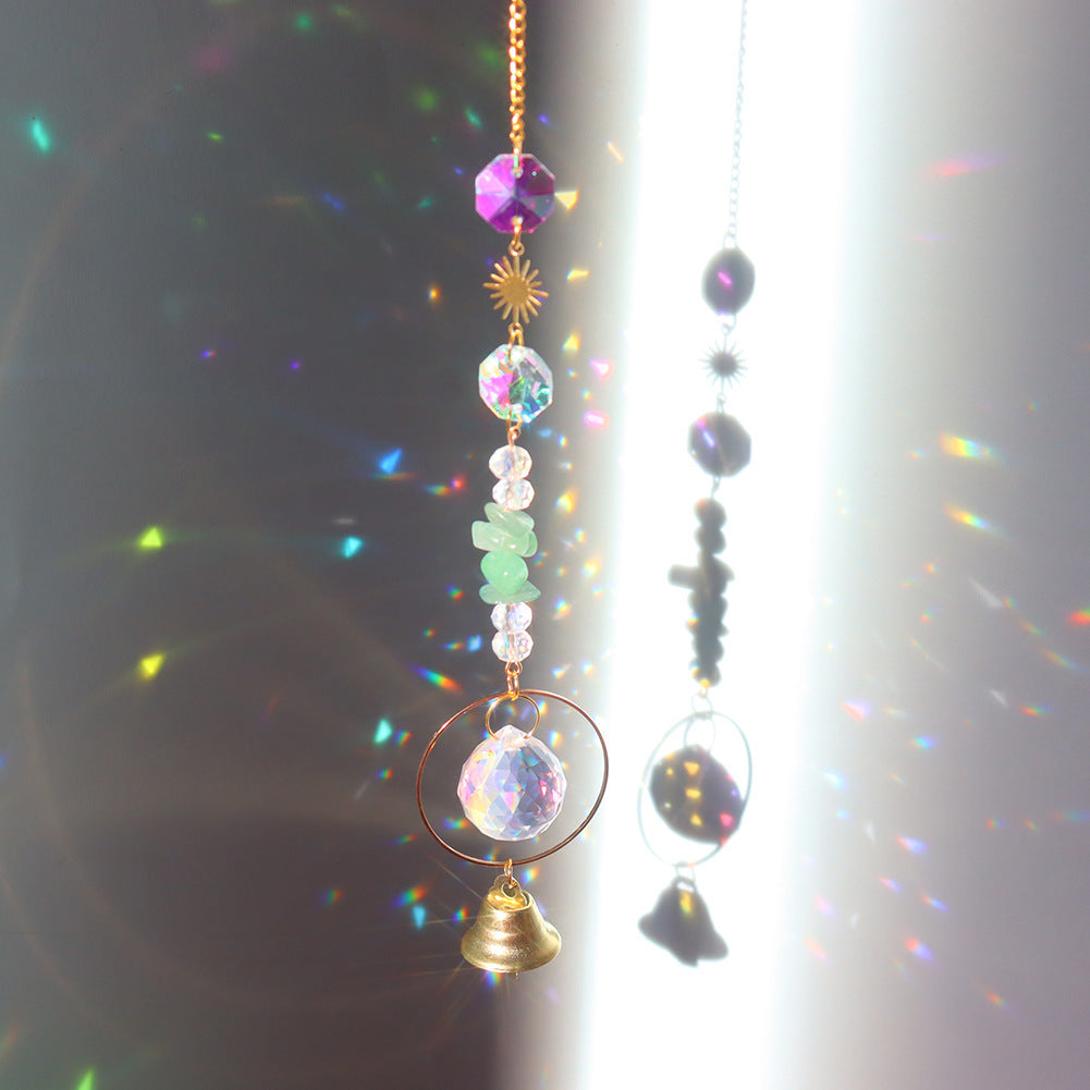 Prism Light And Shadow On Bedroom Wall Decoration