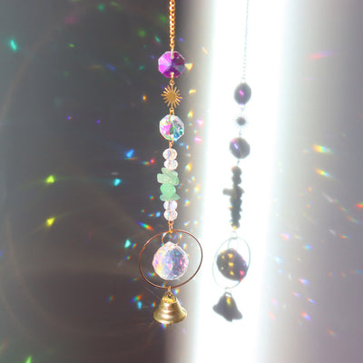 Prism Light And Shadow On Bedroom Wall Decoration