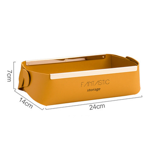 Leather Jewelry Cosmetic Storage Box For Daily Necessities